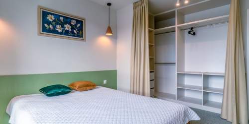 Apartament blisko morza i plaży z garażem.
