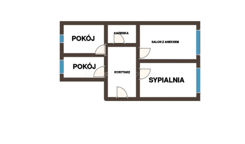 Ostróg Parter Ponad 60 m