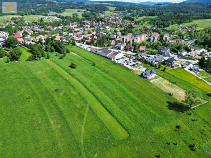 Jordanów - kompleks 6 dzialek 2902 m2 MPZP 2MN-U i MU3