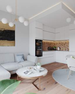 Nowe mieszkanie nad jeziorem w Sztumie - 73,3 m2
