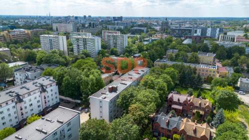 42 m2 2 pokoje Aneks Balkon loggia z widokiem na zieleń