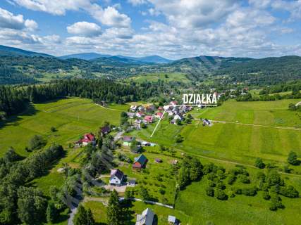 Działka budowlana Kurów gm. Stryszawa - 1700 m2