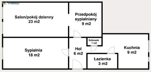 Apartament w kamienicy przy Starym Mieście