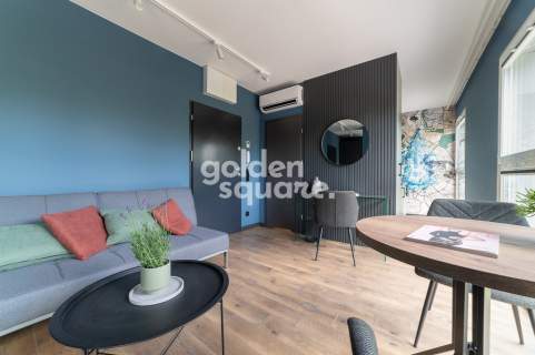 Unikalne Studio z Klimatyzacją w Centrum 
