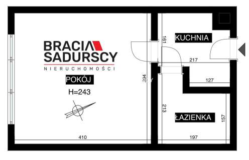 Kawalerka w Nowej Hucie 24m2 os. Słoneczne