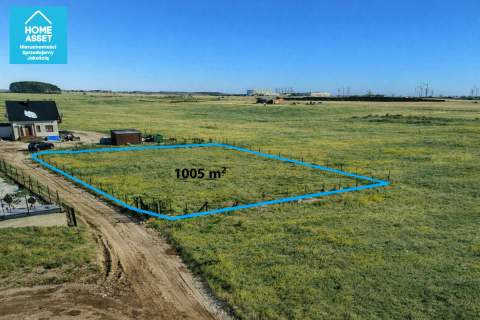 Na sprzedaż działka budowlana Łebcz 1005 m2 WZ