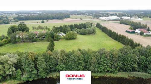 120 m linni brzegowej - 2 ha działka z domem
