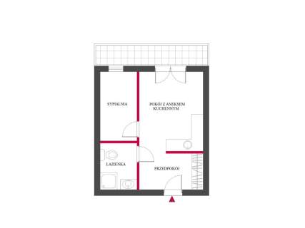Bez nakładów, do wejścia, parking, duży balkon