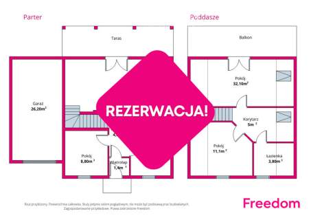 Rezerwacja Dom całoroczny z dużą działką