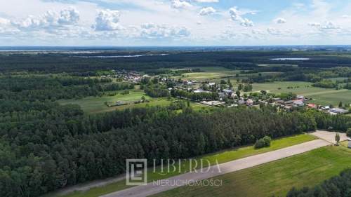 Działka 1,45 ha, budowlana z prywatnym lasem