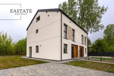 Nowy bliźniak Działka 500 m2 Łomianki Dolne