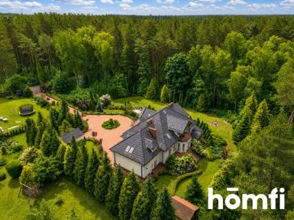 DOM-WILLA 385 m z basenem, sauną i uroczym ogrodem