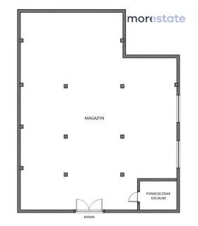 Magazyn / Hala Modlnica 600m2