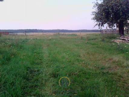 Działka las jezioro