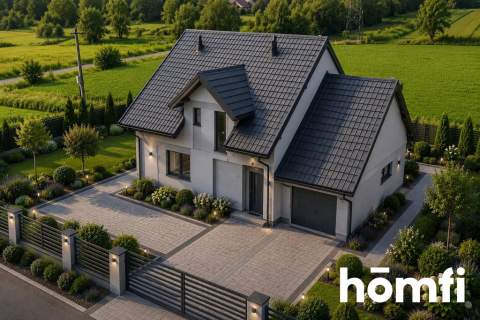 NOWE DOMY 140,9 m GARAŻ HERMANOWA