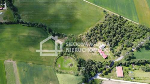 3ha Sobącz z linią brzegową gmina Kościerzyna