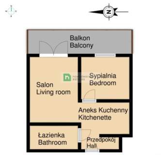 Funkcjonalne M2 z Balkonem Płaszów