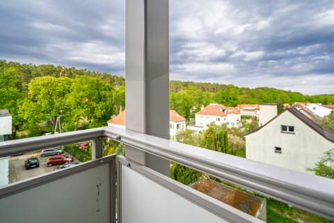 2 pokoje z balkonem wśród zieleni Sopot