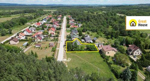 Las za oknem, 20 minut do Kielc i 162 m możliwośc