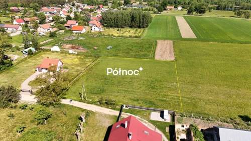 Regiel, duża działka budowlana w spokojnej okolicy