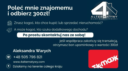 Na sprzedaż działka w bardzo dobrej lokalizacji.