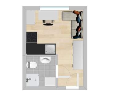 Mielczarskiego 16, Polesie, przytulne studio