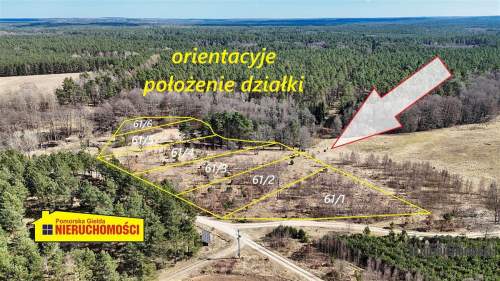 Działka pod lasem na skraju wsi - możliwość zabudo