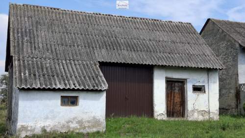 Dom z bali , oraz stodoła -garaż , 1,11ha działki , sp