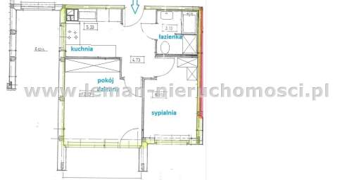 Mieszkanie do wynajęcia, 33,51 m2, Lublin