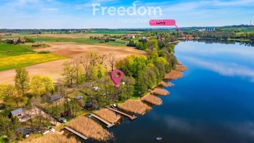 Działka z linią brzegową Jezioro Luterskie, 10 ar
