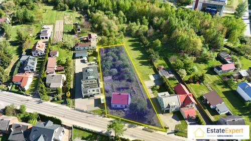 DZIAŁKA INWESTYCYJNA KIELCE TARGI KIELCE S7 I LINIA ZABUDOWY