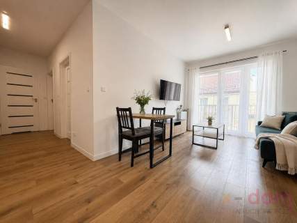 3 pokoje z balkonem 50,6 m2 centrum