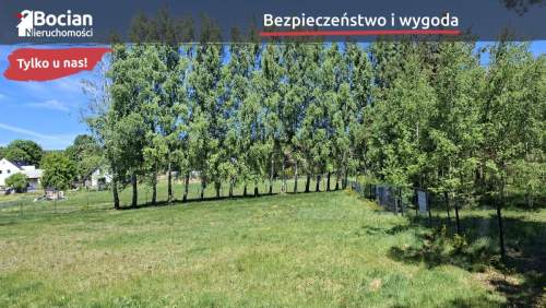 Malownicza, płaska, uzbrojona działka- Koleczkowo 