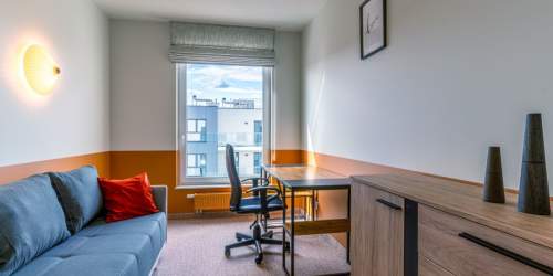 Apartament blisko morza i plaży z garażem.