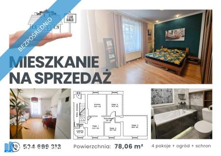 NISKIE OPŁATY -CZYNSZ TYLKO 680zł/4os. 