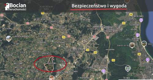 Duża, słoneczna Warunki zabudowy na 2 budynki 