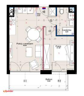 2 pokoje Prawie gotowe Blisko Centrum 6. PIĘTRO Można o