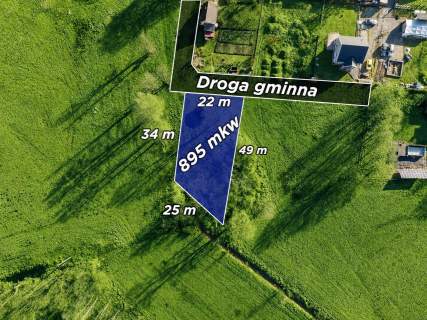 Dwie działki budowlane 9 ar i 9,51 ar Media