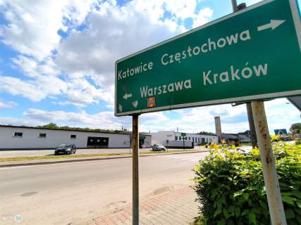Na sprzedaż działka duża hala handlowo- usługowa