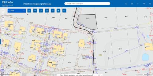 Działka budowlana Kraków - Sidzina ul. Solówki