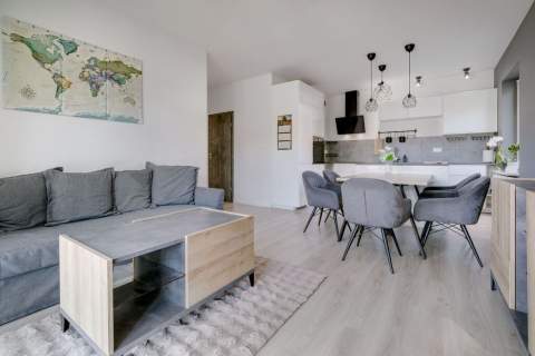 4 pok. 76m2, Ogród 140m2, Parking, Garaż - Marki