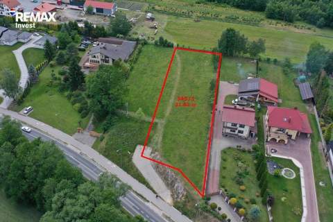 Działka budowlana 21,82 a Łagów ul. Rakowska