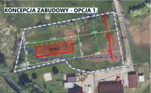 Płaskie 15a 3 linia zabudowy