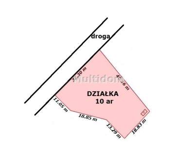 Działka budowlana 10 ar Cieszyn