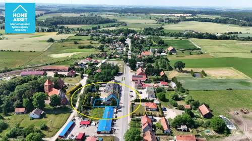 Prosperujący biznes z dużym mieszkaniem