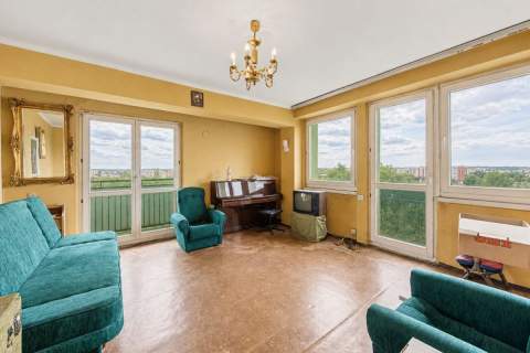 Przestronne M3 na Tysiącleciu Duży Balkon