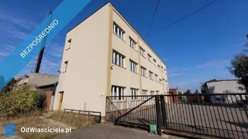 Działka zabudowana budynkami produkcyjno- magazynowymi