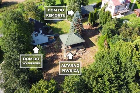 Dom do remontu USZEW Działka 1700 m