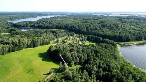 Działka nad jeziorem Winiec - 1096 m2