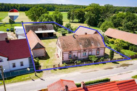 Dom z zabudowaniami, duża działka i wiejski klimat